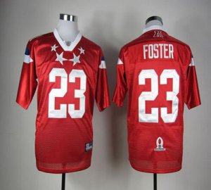 Jerseys Factory Cheap Texans #23 Arian Foster Red 2012 Pro Bowl