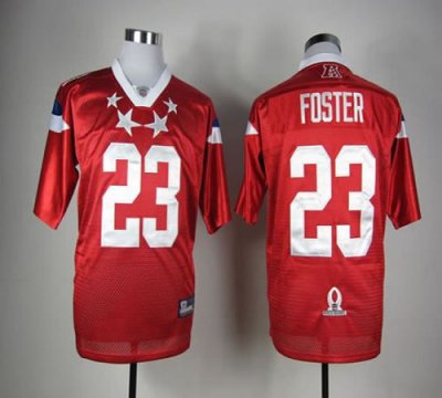 Jerseys Factory Cheap Texans #23 Arian Foster Red 2012 Pro Bowl