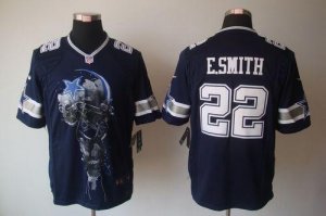 Jerseys Factory Cheap Nike Cowboys #22 Emmitt Smith Navy Blue Te
