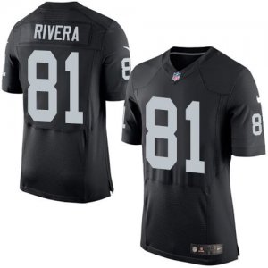 Jerseys Factory Cheap Nike Raiders #81 Mychal Rivera Black Team