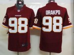 Jerseys Factory Cheap Nike Redskins #98 Brian Orakpo Burgundy Re