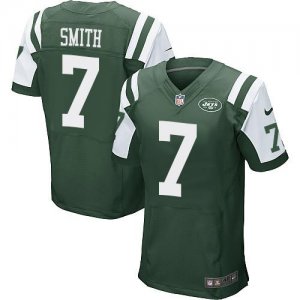 Jerseys Factory Cheap Nike Jets #7 Geno Smith Green Team Color M