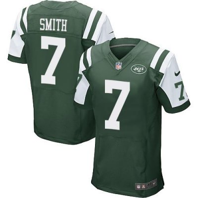 Jerseys Factory Cheap Nike Jets #7 Geno Smith Green Team Color M