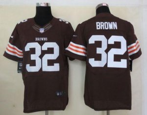 Jerseys Factory Cheap Nike Browns #32 Jim Brown Brown Team Color