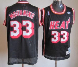 Jerseys Factory Cheap Heat #33 Mourning Black Throwback Embroide