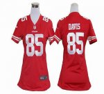 Jerseys Factory Cheap Nike 49ers #85 Vernon Davis Red Team Color