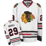 Jerseys Factory Cheap Blackhawks #29 Bryan Bickell White Embroid