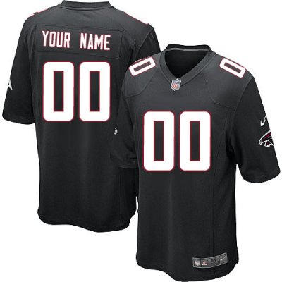 Jerseys Factory Cheap Nike Atlanta Falcons Customized Black Embr