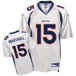 Jerseys Factory Cheap Broncos #15 Brandon Marshall White Stitche