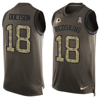 Jerseys Factory Cheap Nike Redskins #18 Josh Doctson Green Men's