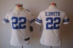 Jerseys Factory Cheap Nike Cowboys #22 Emmitt Smith White Women'