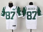 Jerseys Factory Cheap Nike Jets #87 Eric Decker White Men's Stit