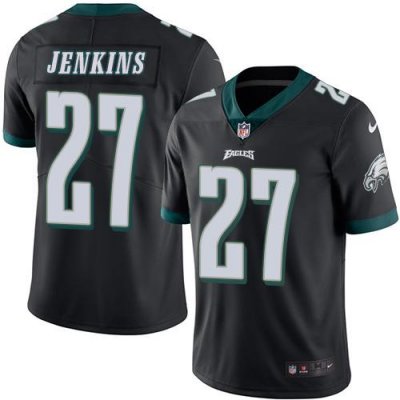 Jerseys Factory Cheap Nike Eagles #27 Malcolm Jenkins Black Men'