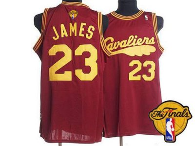 Jerseys Factory Cheap Mitchell and Ness Cavaliers #23 LeBron Jam