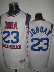 Jerseys Factory Cheap Bulls #23 Michael Jordan Embroidered White