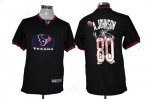 Jerseys Factory Cheap Nike Texans #80 Andre Johnson Black Men's