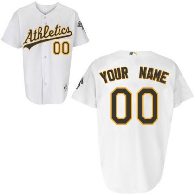 Jerseys Factory Cheap Athletics Personalized Authentic White Bas