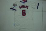 Jerseys Factory Cheap Phillies #6 Ryan Howard Embroidered Cream