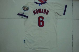 Jerseys Factory Cheap Phillies #6 Ryan Howard Embroidered Cream