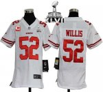 Jerseys Factory Cheap Nike 49ers #52 Patrick Willis White With C