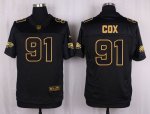 Jerseys Factory Cheap Nike Eagles #91 Fletcher Cox Black Men's S