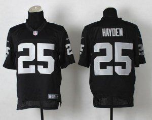 Jerseys Factory Cheap Nike Raiders #25 D.J. Hayden Black Team Co