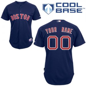 Jerseys Factory Cheap Red Sox Personalized Authentic Blue Baseba