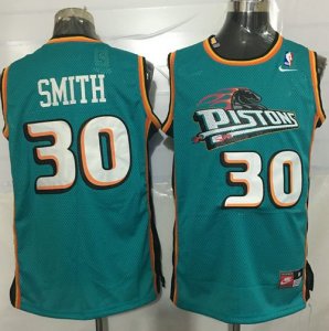 Jerseys Factory Cheap Pistons #30 Joe Smith Green Nike Throwback
