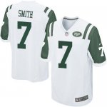 Jerseys Factory Cheap Nike Jets #7 Geno Smith White Men's Stitch