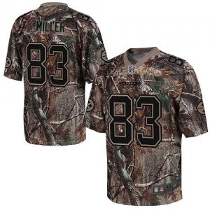 Jerseys Factory Cheap Nike Steelers #83 Heath Miller Camo Men's