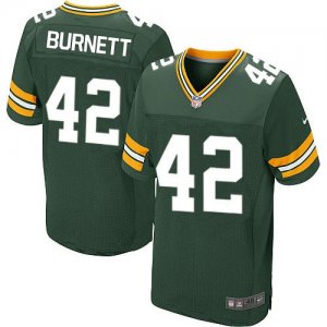 Jerseys Factory Cheap Nike Packers #42 Morgan Burnett Green Team