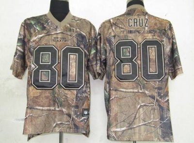 Jerseys Factory Cheap Giants #80 Victor Cruz Camouflage Realtree
