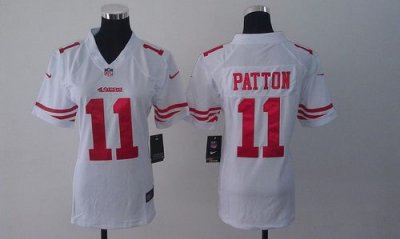 Jerseys Factory Cheap Nike 49ers #11 Quinton Patton White Women'