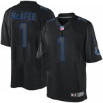 Jerseys Factory Cheap Nike Colts #1 Pat McAfee Black Men's Stitc