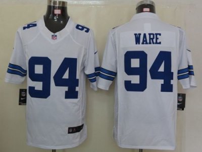 Jerseys Factory Cheap Nike Cowboys #94 DeMarcus Ware White Men's