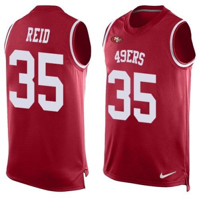 Jerseys Factory Cheap Nike 49ers #35 Eric Reid Red Team Color Me