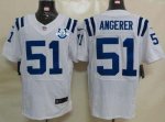 Jerseys Factory Cheap Nike Colts #51 Pat Angerer White With 30TH