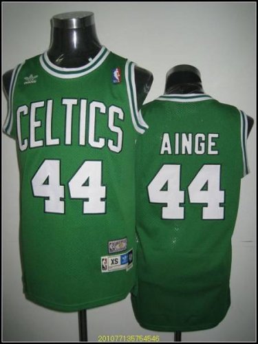 Jerseys Factory Cheap Celtics #44 Danny Ainge Stitched Green Thr