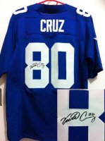 Jerseys Factory Cheap Nike Giants #80 Victor Cruz Royal Blue Tea