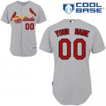 Jerseys Factory Cheap Cardinals Customized Authentic Grey Cool B