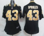 Jerseys Factory Cheap Nike Saints #43 Darren Sproles Black Team
