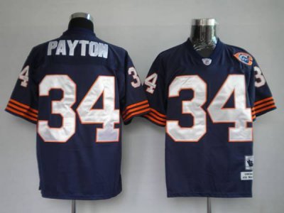 Jerseys Factory Cheap Mitchell & Ness Bears #34 Walter Payton Bl