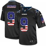 Jerseys Factory Cheap Nike Cowboys #9 Tony Romo Black Men's Stit