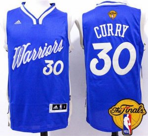 Jerseys Factory Cheap Warriors #30 Stephen Curry Blue 2015-2016
