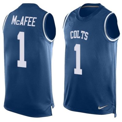 Jerseys Factory Cheap Nike Colts #1 Pat McAfee Royal Blue Team C
