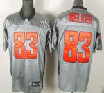Jerseys Factory Cheap Patriots #83 Wes Welker Grey Shadow Stitch