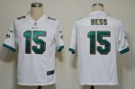 Jerseys Factory Cheap Nike Dolphins #15 Davone Bess White Men's