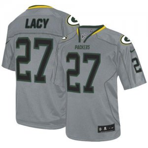 Jerseys Factory Cheap Nike Packers #27 Eddie Lacy Lights Out Gre