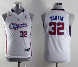 Jerseys Factory Cheap Clippers #32 Blake Griffin White Embroider