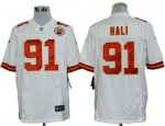 Jerseys Factory Cheap Nike Chiefs #91 Tamba Hali White Men's Emb